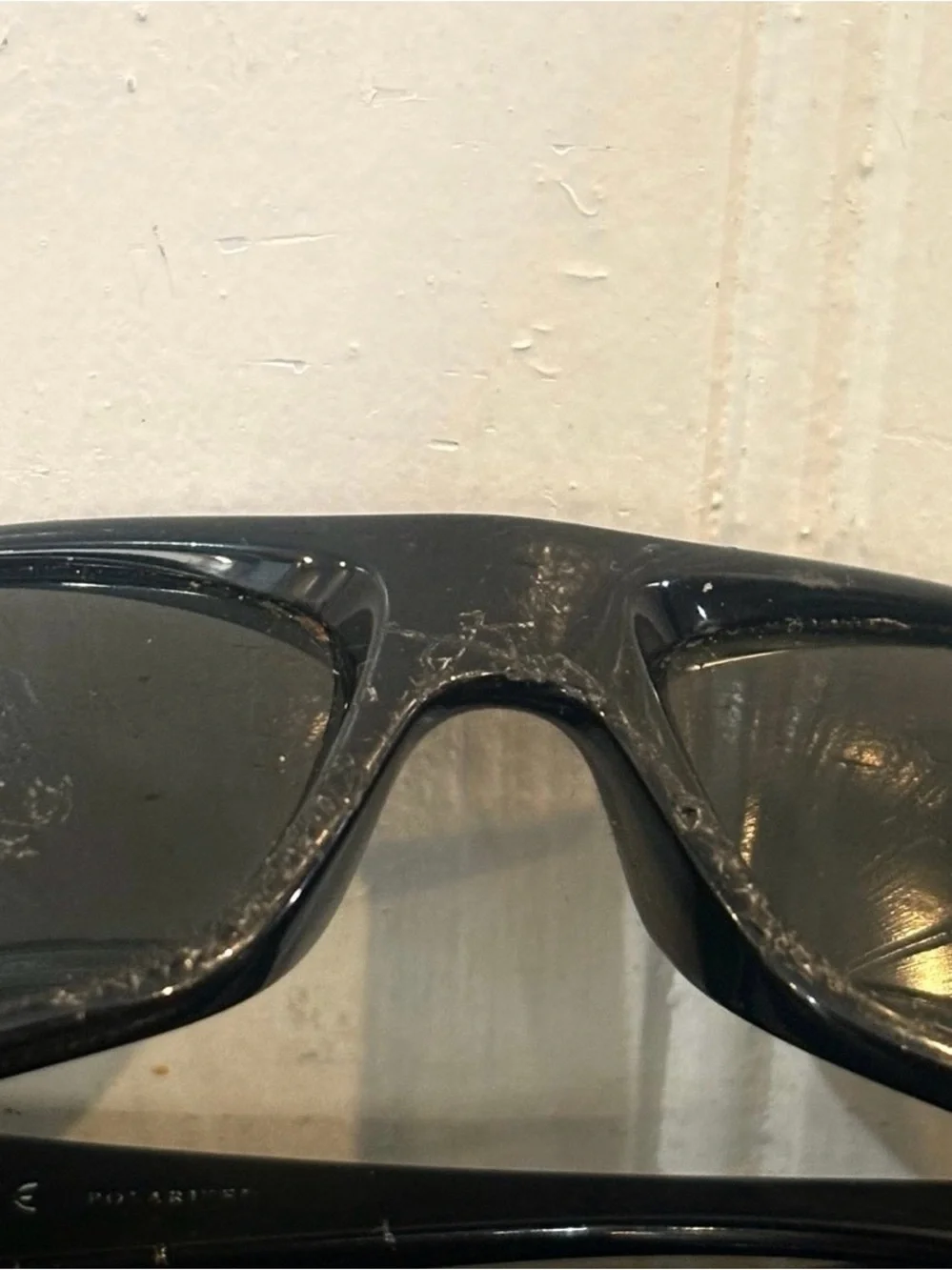 Ray Ban RB4108 601-S Sunglasses. Made in Italy poor condition